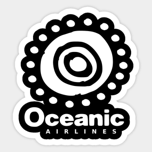 Oceanic Airlines T-shirt Sticker